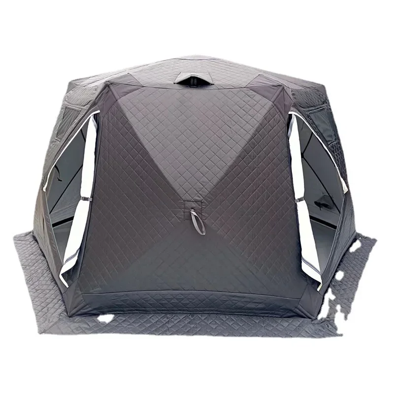 

Large Hexagonal Tent Winter Cotton Thermal Insulation Cold Cloth Fishing Equipment Ice Fishing Tent