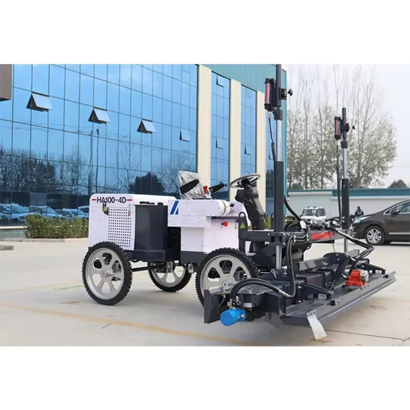 Construction Laser Screed Machine Concrete Leveling Machine High Performance Speed Laser Screeding Leveler Technology Machine