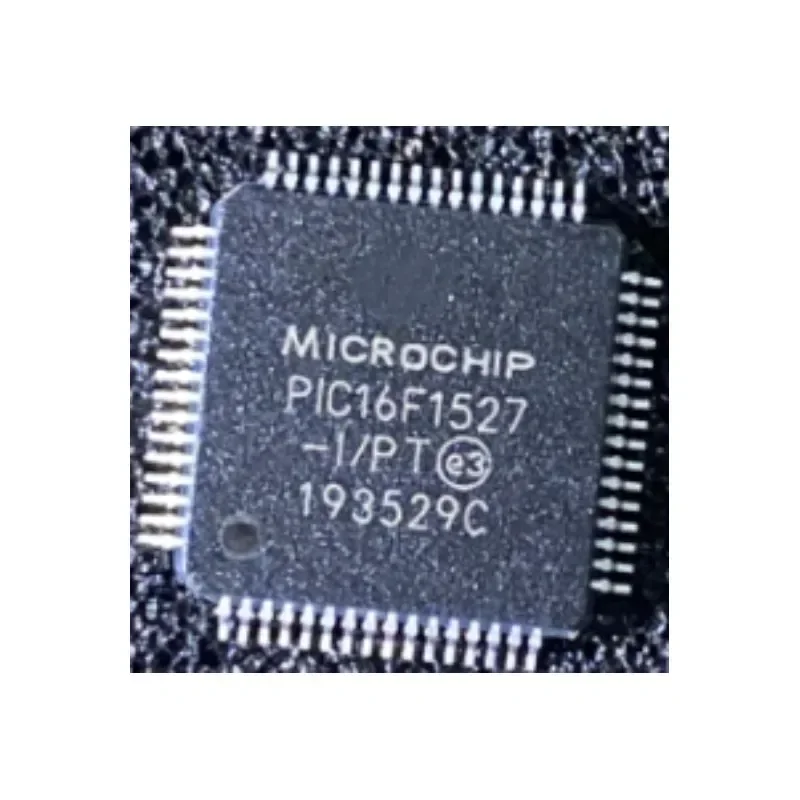 10PCS  PIC16F1527-I/PT  PIC16F1527 QFP64 MCUOriginal Integrated IC of Microcontroller Is Brand New