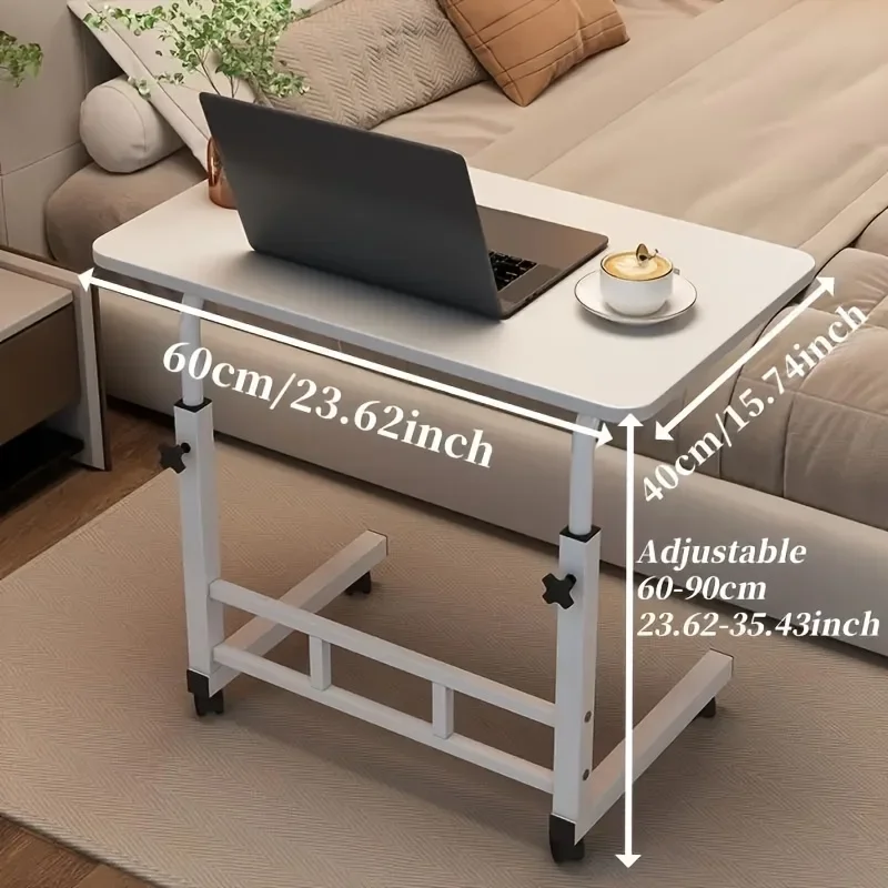 Mobile phone lift desk, computer desk, adjustable height, bedside computer desk, sofa side desk suitable for bedrooms