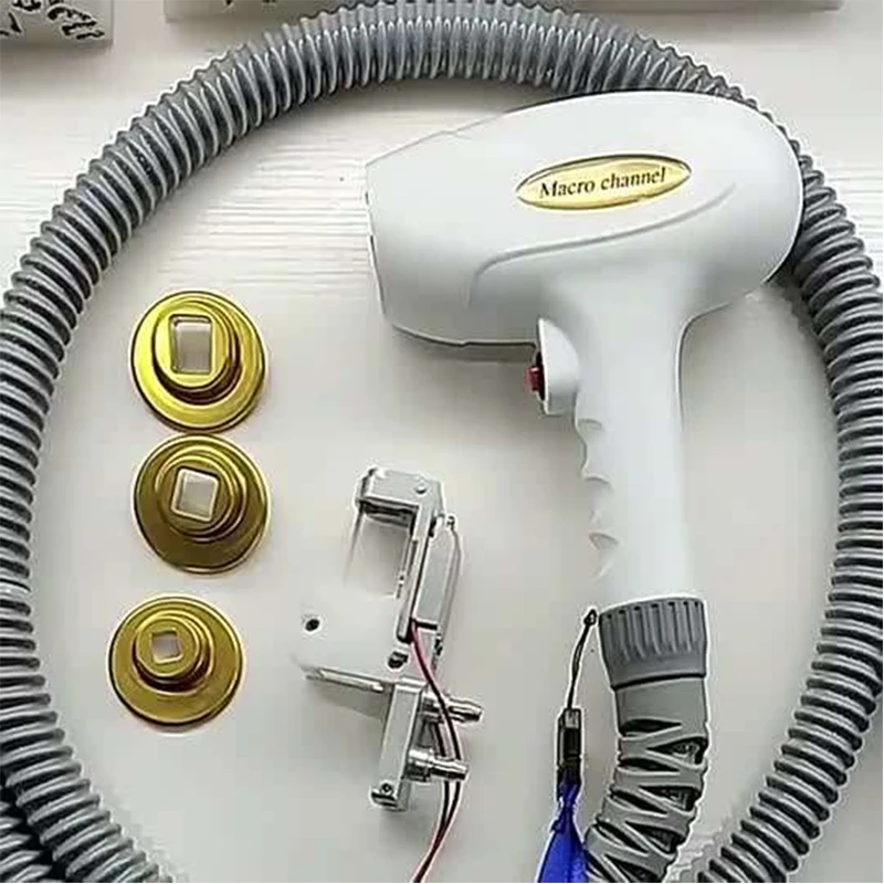 

808 Diode Handle Laser Hair Removal Machine Macro Channel Depilatory Beauty Spare Part Handle