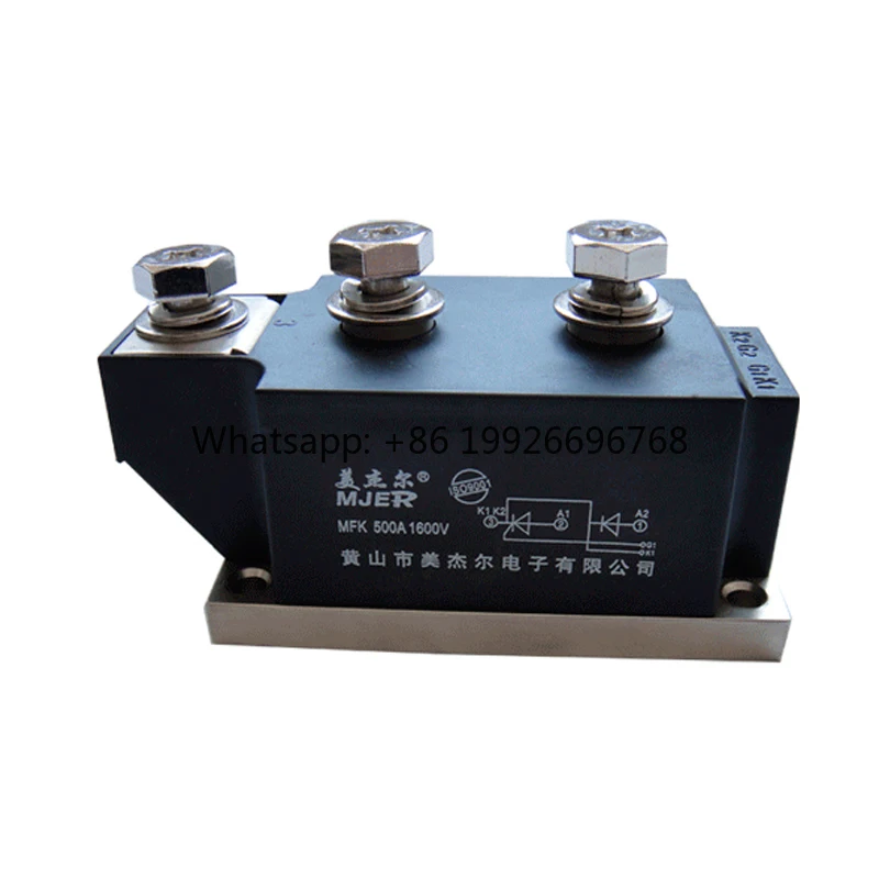 Thyristor Module MFK500A1600V Single Phase Half Control Module  MFK500A