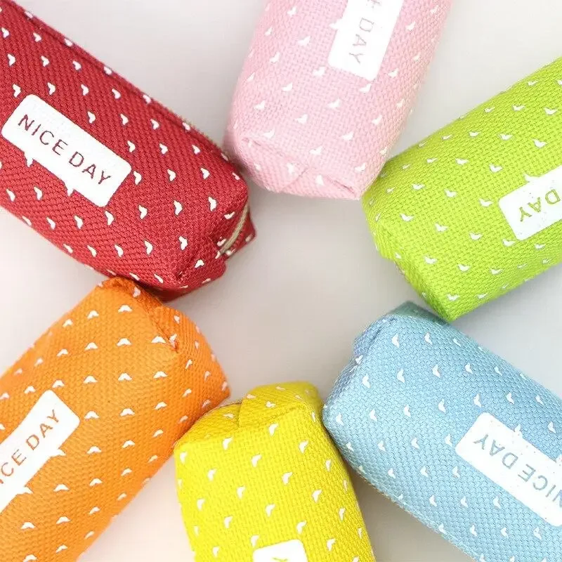 1pc Small Pencil Case Students Stationery Creative Kawaii Pen Storage Bag School Office Supplies Pencil Pouch Gifts for Kids