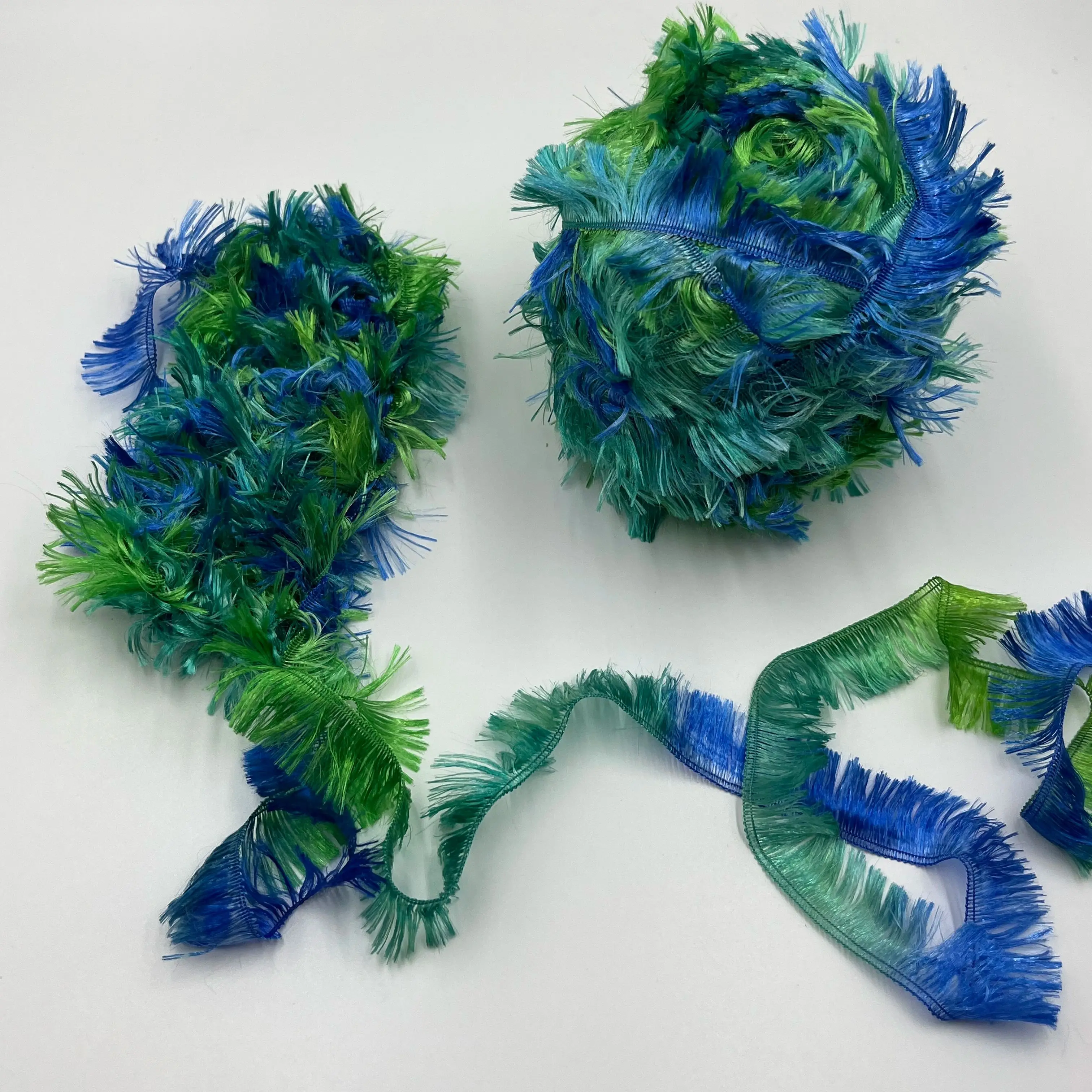 150g Feathers of Forest & Sea Handmade Color Floral Thread Crochet Handicrafts DIY Weave Bags & Accessories 3