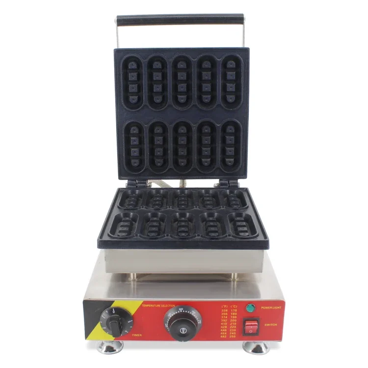 Manufacturing Machine bar Waffles with Electric Waffle Maker Machine