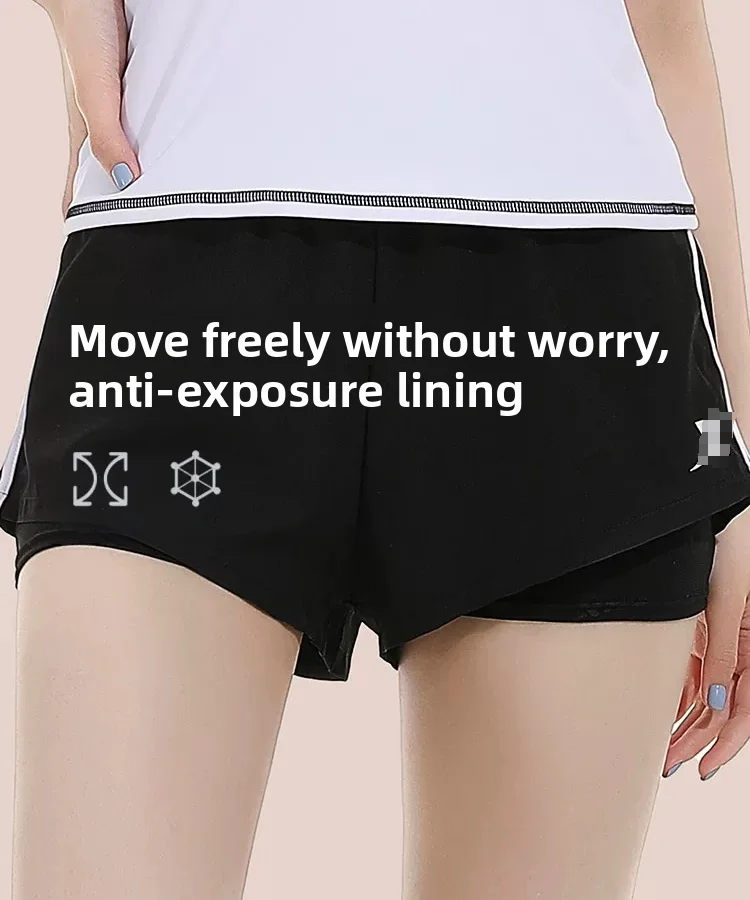 

Conservative Two-Piece Ladies Swimsuit Comfortable Sports Bikini Bot Slimming Cover-Up Versatile Student Fitn Swimwear