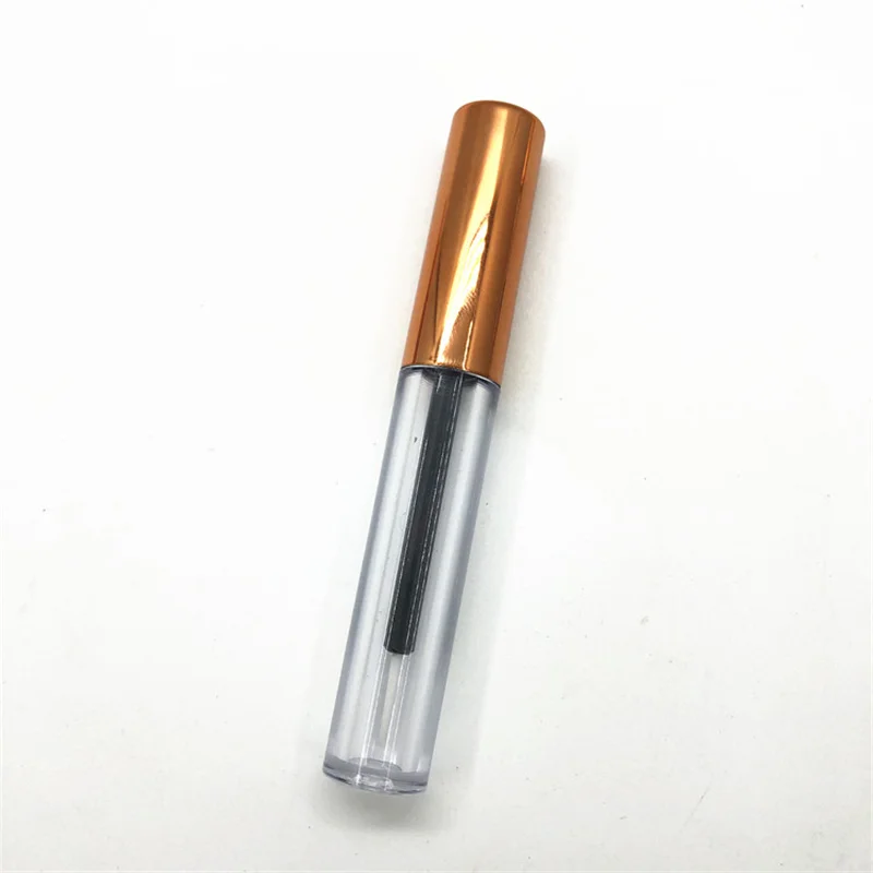 50 Up Druck! Rose Gold Eyeliner Flüssigkeit Leeren Rohr DIY Falsche Wimpern Flüssigkeit Magnet Kleber Flasche 5ml Container