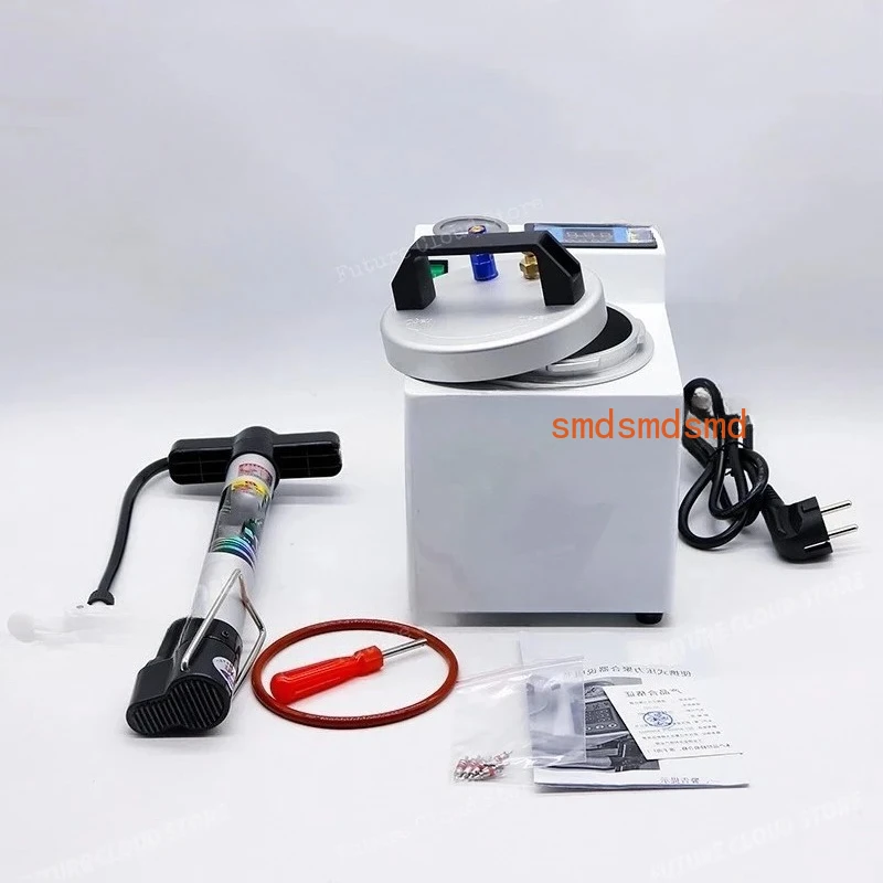 New model, automatic polymerizer for dental laboratory, portable curing pressure tank, digital adsorption silicone rubber repair