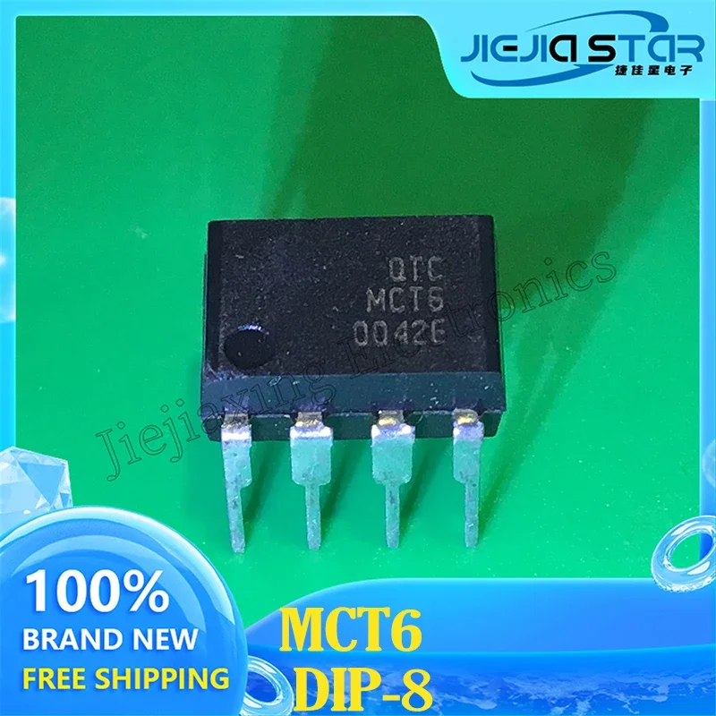 

Electronics MCT6 MCT61 DIP-8 Direct Insertion Optocoupler MCT62 Brand new original stock