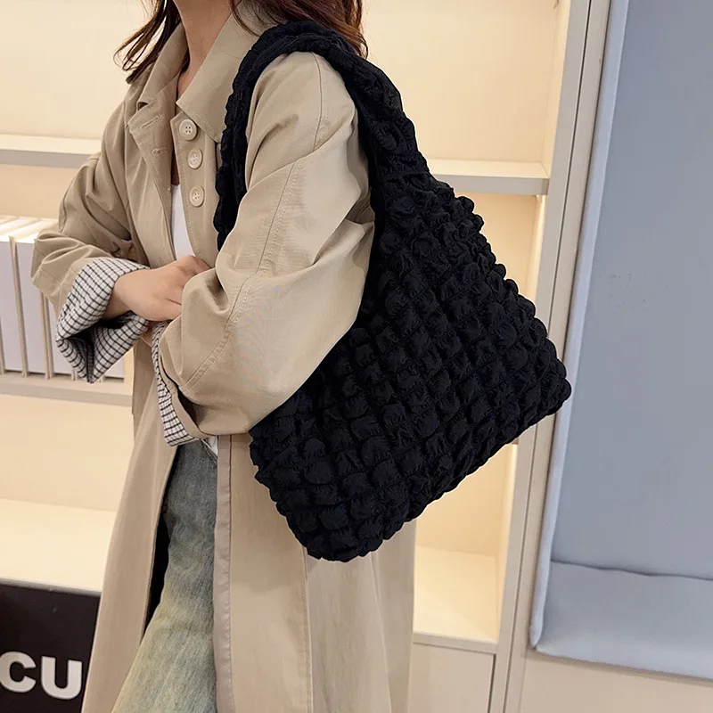 حقائب يد عصرية متعددة الاستخدامات وركاب للنساء ذات سعة كبيرة وخفيفة الوزن وحقيبة كتف بسيطة وغير رسمية #2