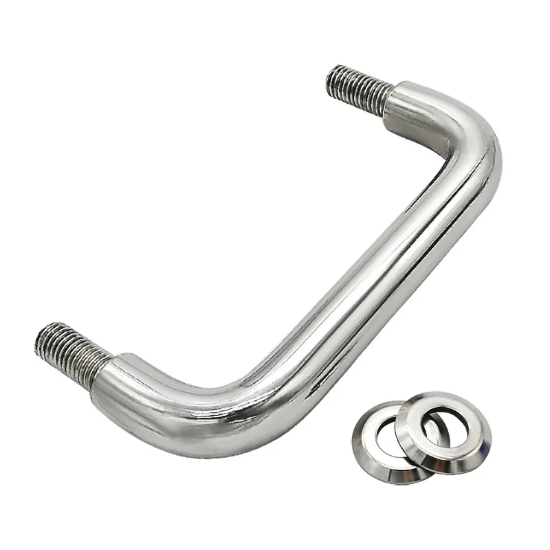 SK4-002-1 Industrial stainless steel door handle, toolbox handle, heavy machinery, special vehicle round bar handle