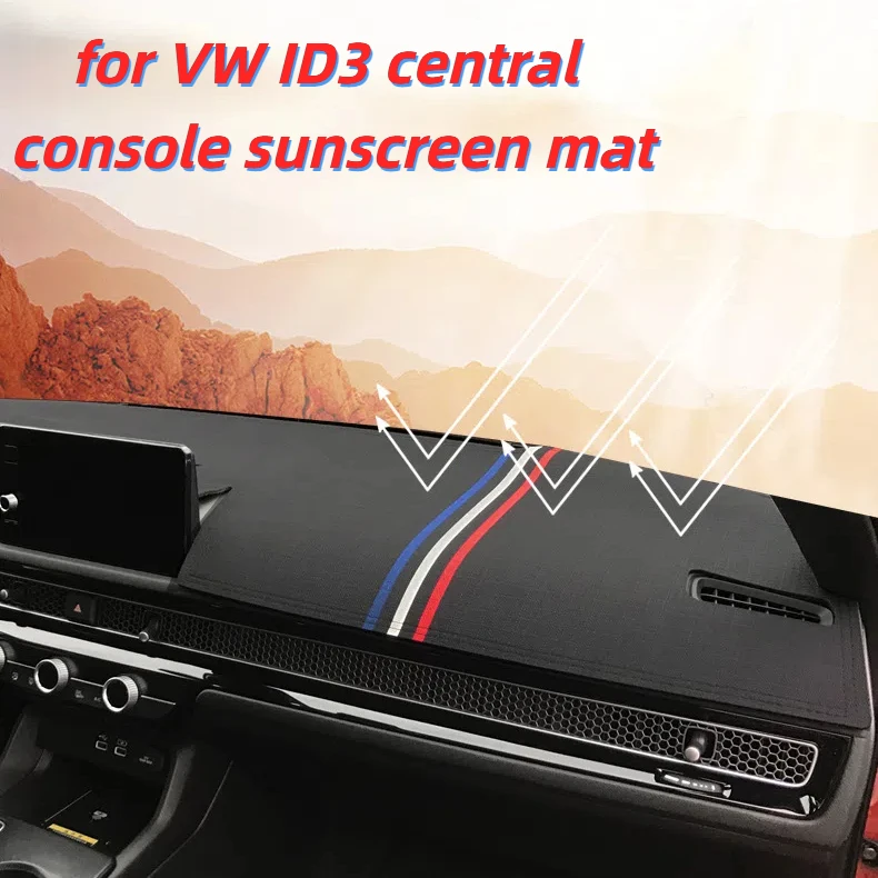 tapis-de-protection-solaire-pour-console-centrale-volkswagen-id3-produits-de-decoration-et-de-modification-d'etabli-de-voiture