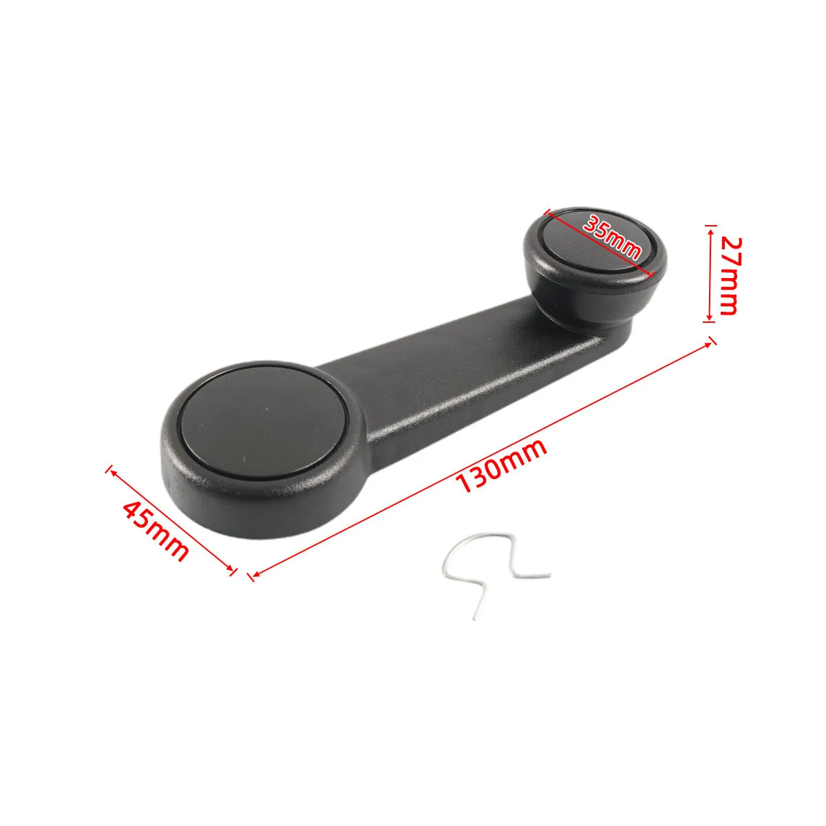 1 x Pcs Window Winder Regulator Control Handle For Various Ford Cars 1041708