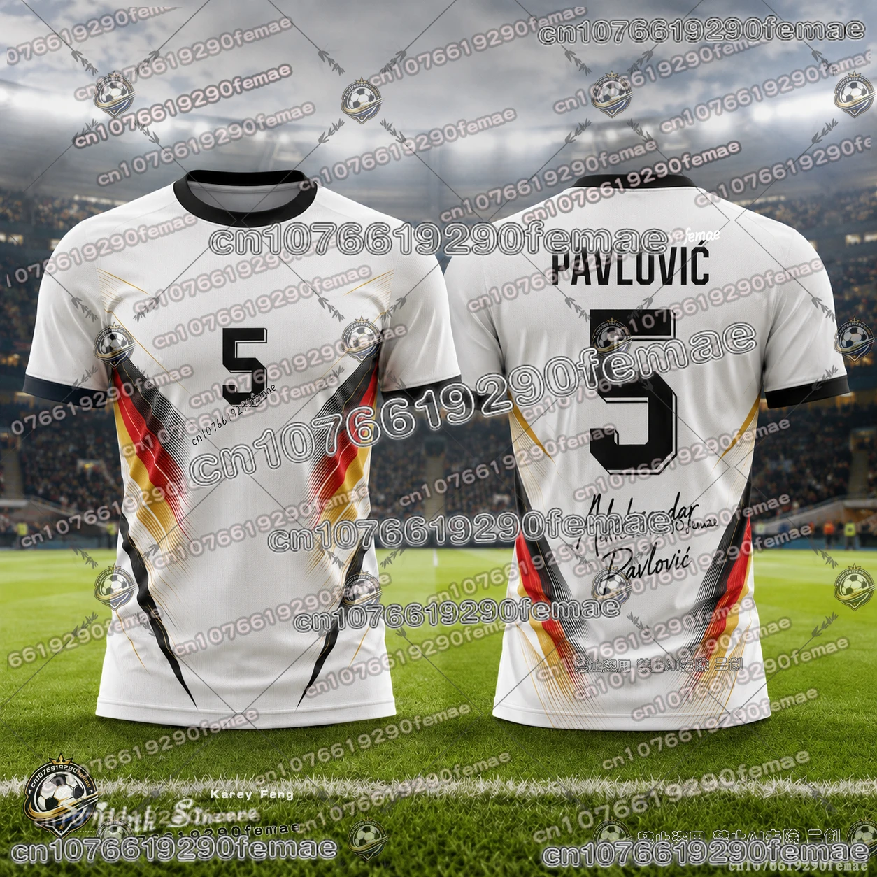 2026 Germany Football Shirt Special Edition Fan Soccer Jersey Lightweight Breathable Outdoor Sports Tee for Adults Kids