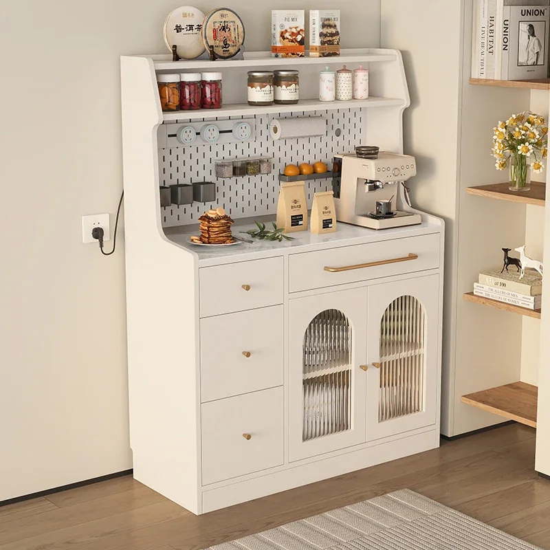 Edge integrated wall small apartment kitchen floor storage Nazi living room hole board storage