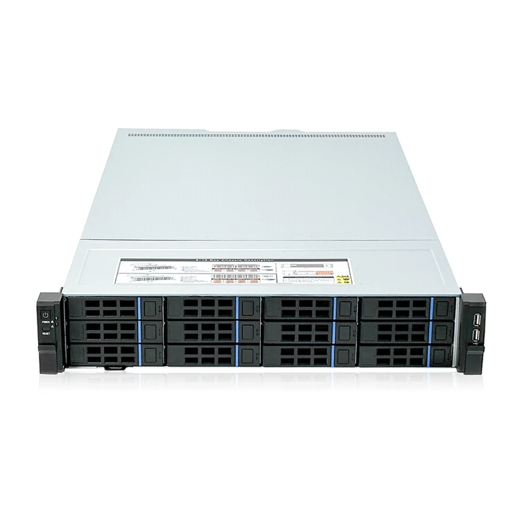 Factory Original FusionServer X-265F1207rn-2 CPU Enterprise Level 2U 12Bays U.2 NVMe Rackmount Chassis Computer Server Stock