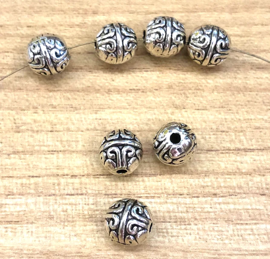 

20pcs 7.3*7.2mm ,hole 1.6mm Vintage spacer beads for handamde Zinc alloy metal HW3473 DIY accessories