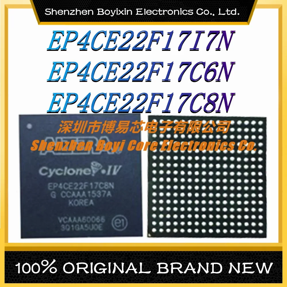 

EP4CE22F17I7N EP4CE22F17C6N EP4CE22F17C8N Package: FBGA-256 Brand New Original Genuine