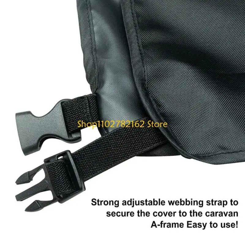 

547B Drawbar Cover, Universal Drawbar Cover Weather Protections Tow Bar Protective Cover for Caravans Motorhome Trailer