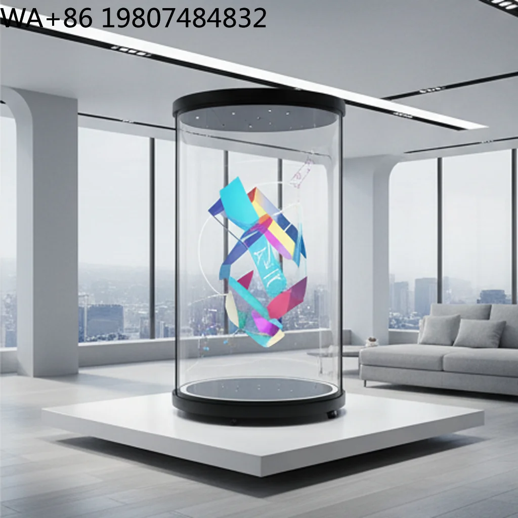 75-Inch 3D Hologram Advertising Display Tube, Specialized for Retail Advertising, AliExpress Hot Sale Factory Direct