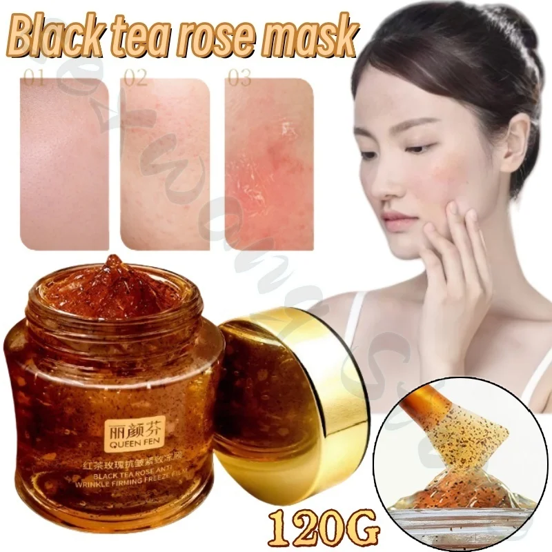 

Black Tea Rose Frozen Film 120ml Refreshing, Non-greasy Deep Moisturizing and Hydrating Apply Mask to Improve Skin Roughness