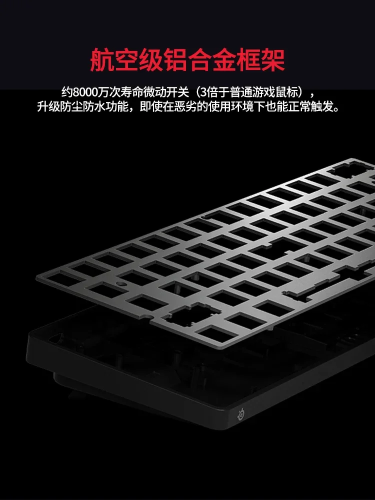 SteelSeries Apex 9 Mini Faze Clan Gamer Keyboard Wired 60% Layout Keyboard PBT Hot-swap RGB Esport Gaming Keyboards For PC Gifts