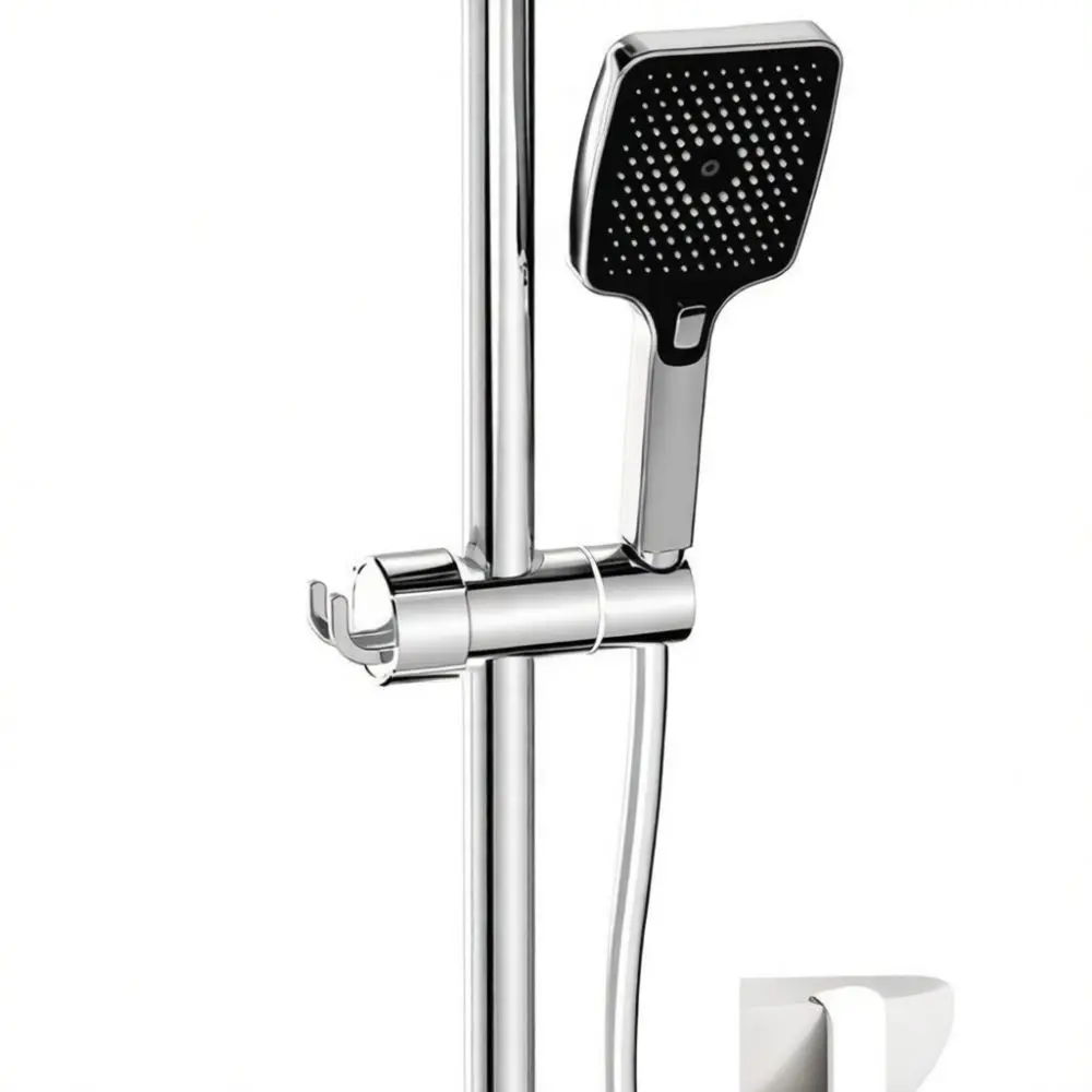 Slide Bar Shower Head Holder Adjustable Bathroom Handheld Spray Stand Replacement Bracket Durable Mounted Fixing Device Tool