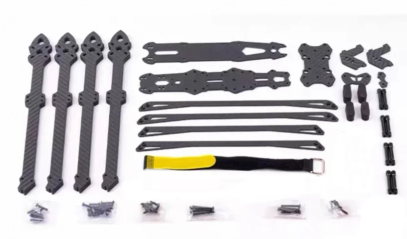 MARK4 V2 Pro 13Inch Carbon Fiber FPV Drone Frame Kit, 539mm Wheelbase H-Type Long Range Racing Quadcopter Freestyle RC DIY Build