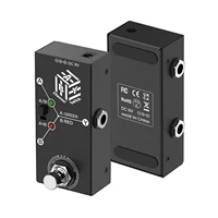 Pedales de guitarra ABY Box, Selector de línea, interruptor AB, Mini Pedal de efecto de guitarra, transmisión bidireccional, carcasa de Metal antideslizante
