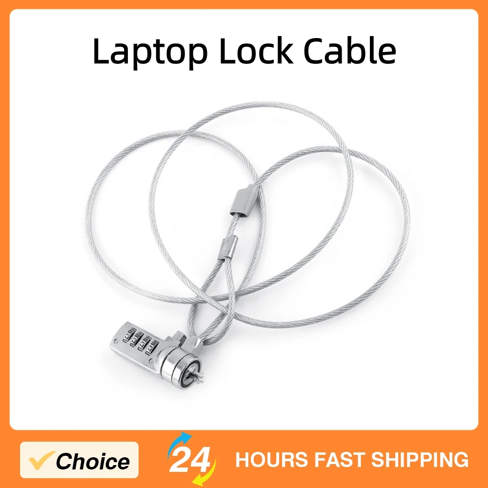 

Digit Password Lock For Notebook PC Lock Cable Cable Chain Theft Deterrent 4 Digit Password Laptop Combination Security Lock