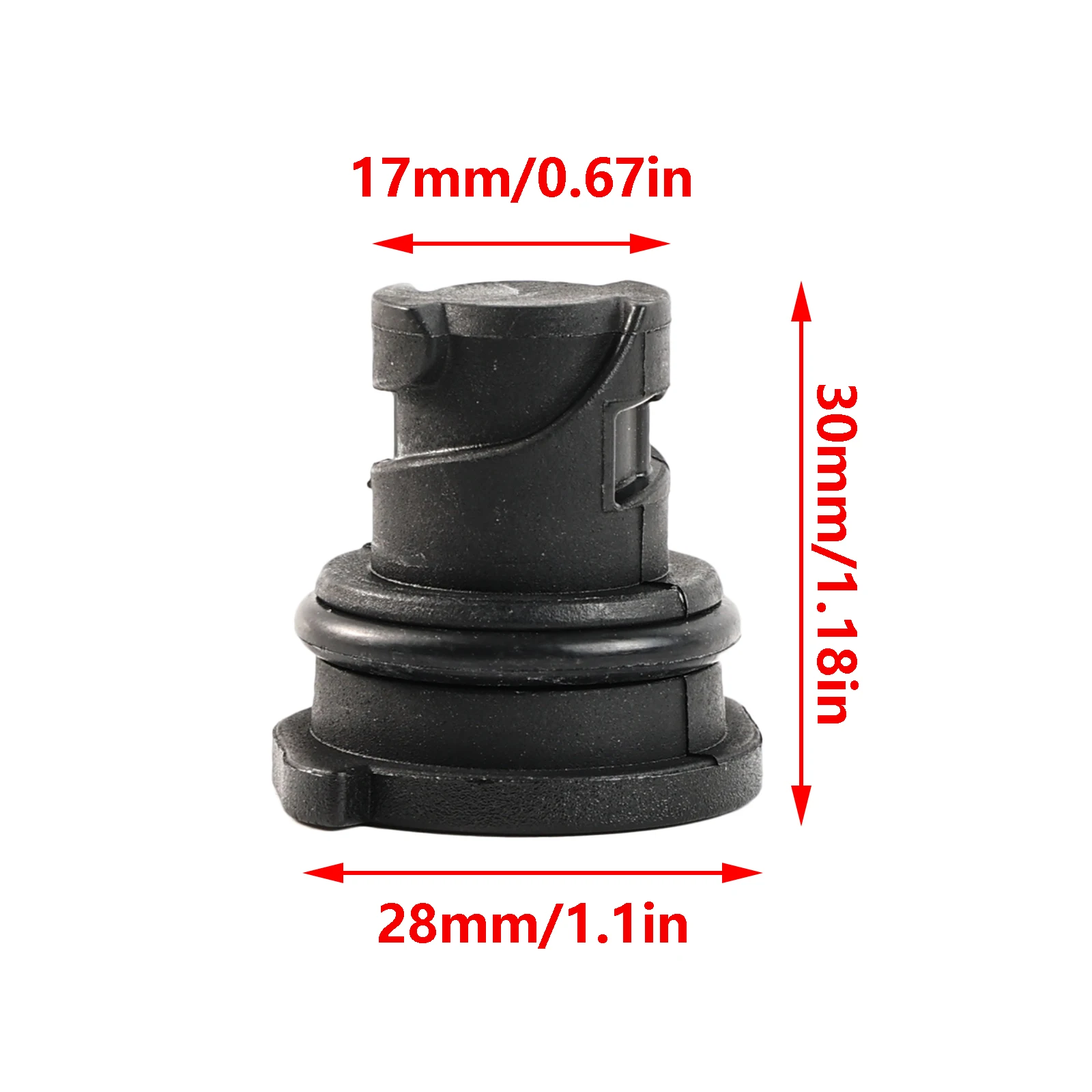 1X Engine Oil Sump Screw Plug Drain For Buick Encore GX Envision Plastic Easy Installation Car Accessories 12713651 55501526