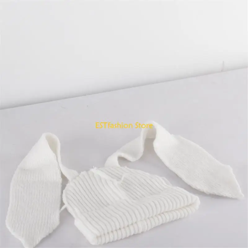 

Y5GC Мягкая теплая шапка с кроличьими ушками Шапка-бини Кепка с черепом Спортивные головные уборы Женские аксессуары