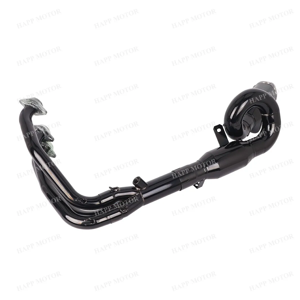 ل CFMOTO 675SR 675SRR 675SS 675NK جميع السنوات نظام الهروب من عادم الدراجة النارية سهل الارتداء عادم 675SR مع قاتل DB قابل للإزالة #4