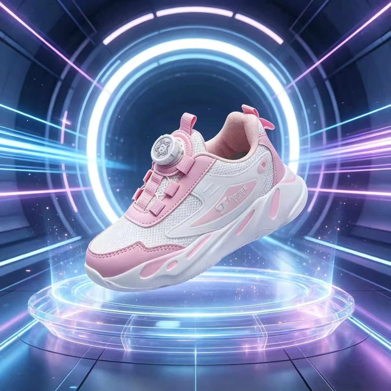 Autumn Girls Sneaker Comfortable Chunky Platform Children Sports Shoes Breathable Casual Running Tennis Shoes for Girls