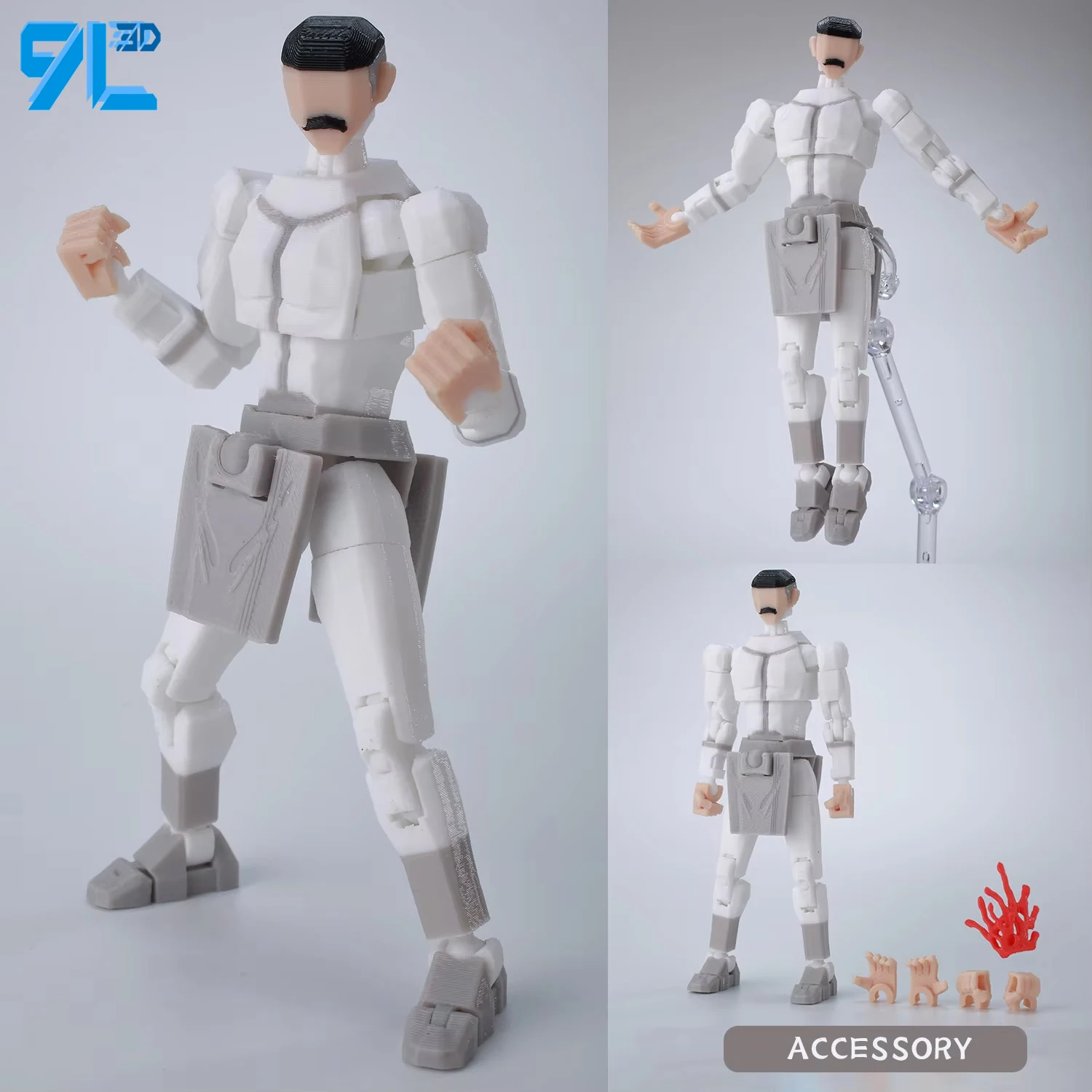 9L3D ラッキー13 インビンシブル T13 ボーイイブ フィギュア 1/12