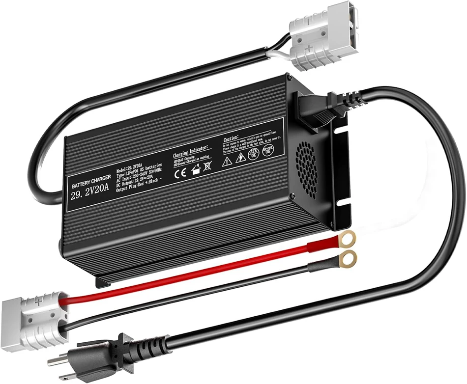 

Wholesale 24V E-Fast 8S 29.2V 20A Lifepo4 Battery Charger For RV charging LiFePO4 Battery Charger