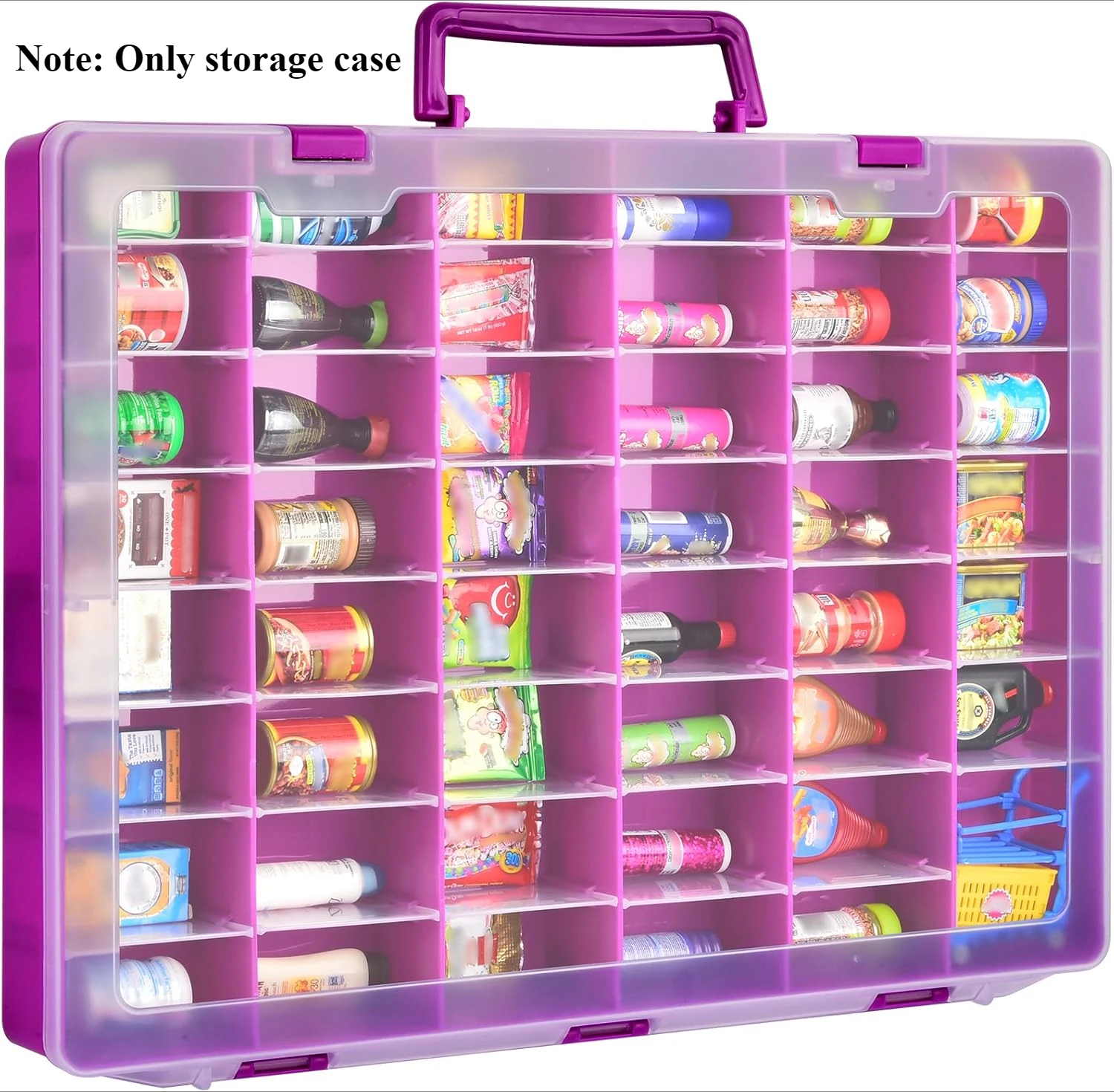 Case Compatible with 5 Surprise for Mini Brands Toys Series 1 2 3 4 Mystery Capsule Real Miniature Collectible Kit Storage