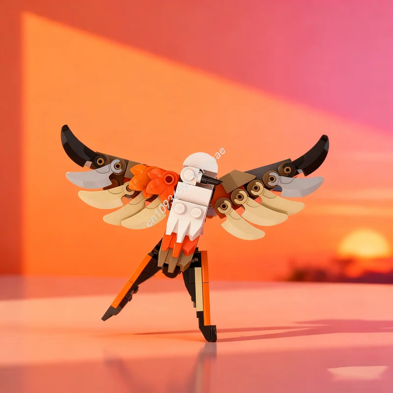 

160pcs MOC Wingspan Box Cover Art Gamesed Model Building Toy Blocks Construction Assemble Christmas Gift DIY Creative Idea Kids