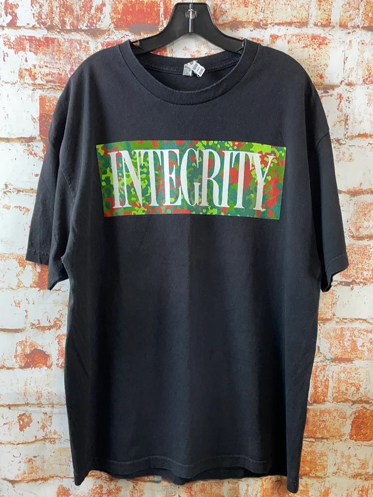 Integrity Band Gift For Fan Short Sleeve Black All Size Shirt AH1280