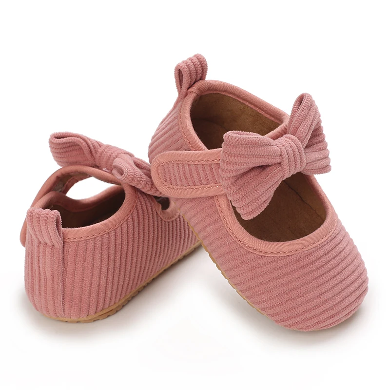 Spring and Autumn Style 0-1 Year Old Baby Shoes Bow Tie Soft Soled Princess Baby Shoes Baby Shoes