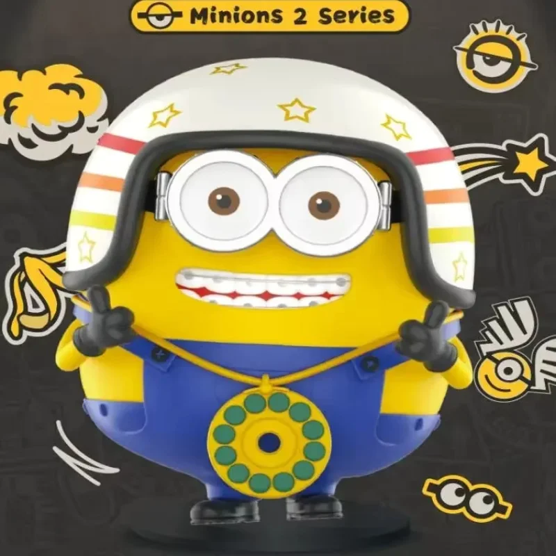 

POP MART Minions 2: The Rise of Gru Series Blind Box Guess Bag Desktop Decoration Cute Model Gift Girl Blind Bag Toys