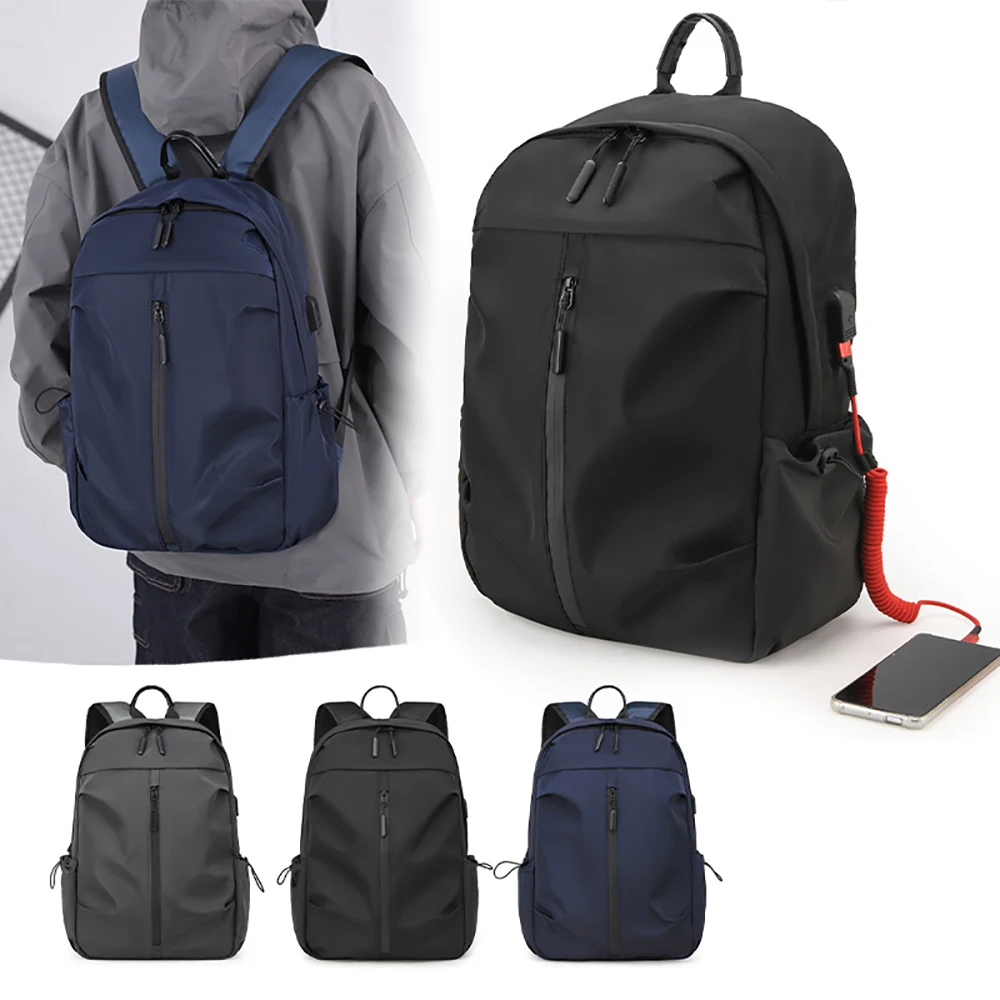 

Casual backpack for men, student backpack stylish and simple, lightweight computer bag, outdoor backpack.zwq