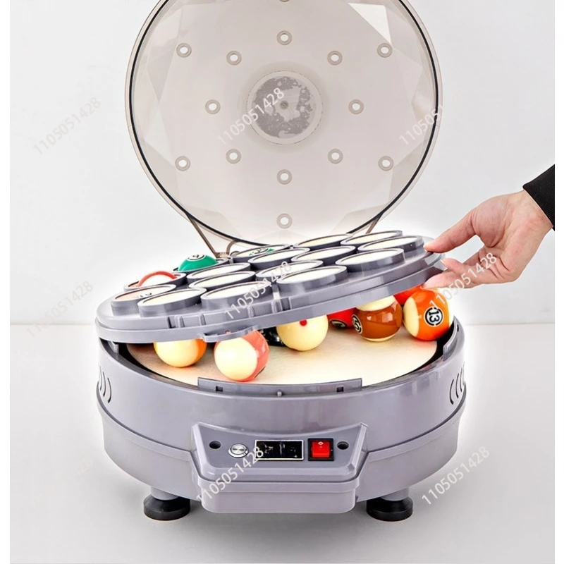 Fully automatic Billiards Washer Cleaning and polishing washing ball machine for black eight 16 balls