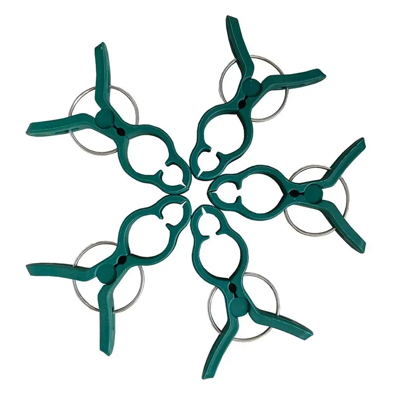 

WON Зеленые маленькие нежные зажимы для садовых растений для легко поддержки и выпрямления стеблей, стеблей и лоз