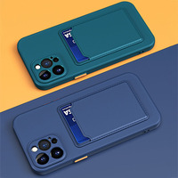 Soft Silicone Case For Redmi Note 9 9A 9C 10 10A 10C 11 12 12C 13 13C 14C 14 Pro Plus 4G 5G 9S 10S 11S Card Slot Back Cover