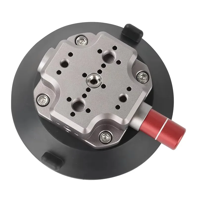 

Suction cup mounted camera mount for use on body vessel windows