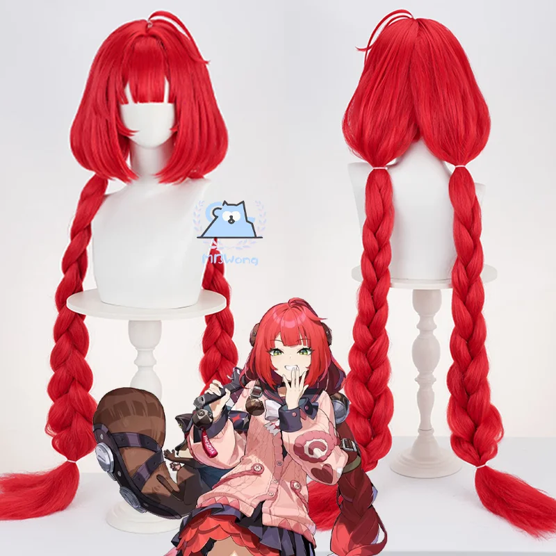 

Игра Zenless Zone Zero Ukinami Yuzuha, парик для косплея Yuzuha, 100/80 см, красные длинные волосы, наряд для Хэллоуина, вечеринки, для взрослых, женщин и мужчин