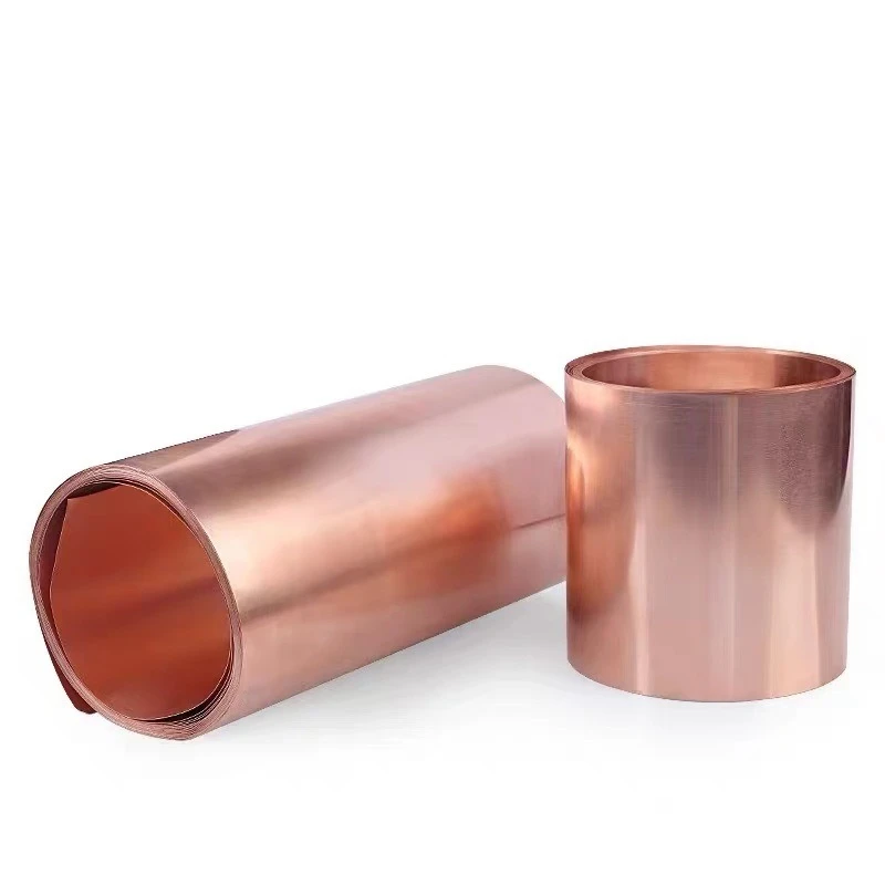 High purity Electrolytic copper foil Cu99.99% Special forl scientific research Various sizes can be customized