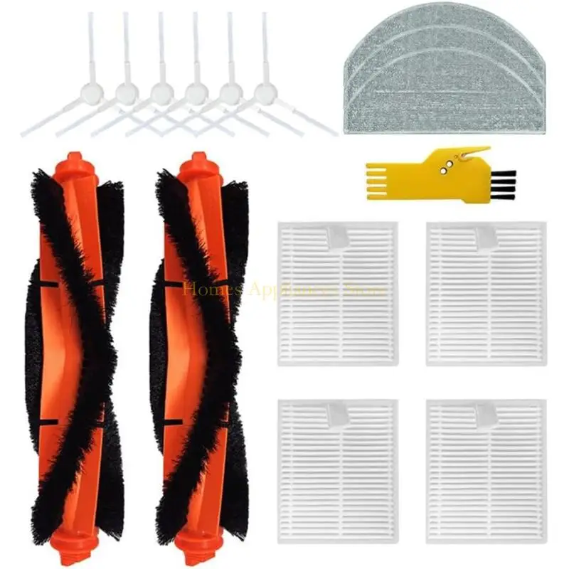 D0AB กวาดหุ่นยนต์ MOP PAD การเปลี่ยนชิ้นส่วนพลาสติกตัวกรองเครื่องดูดฝุ่นสำหรับ