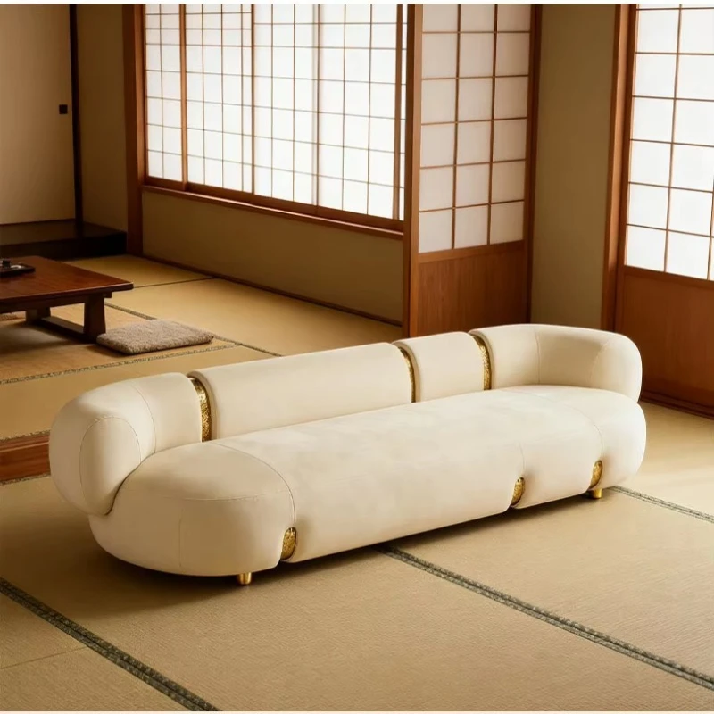 Light luxury fabric sofa simple design combination sofa set